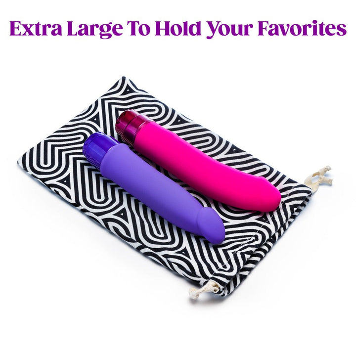The Collection Embrace - Cotton Toy Storage Bag – Sex toys NZ by Naughtyhut. Discreet delivery nationwide.