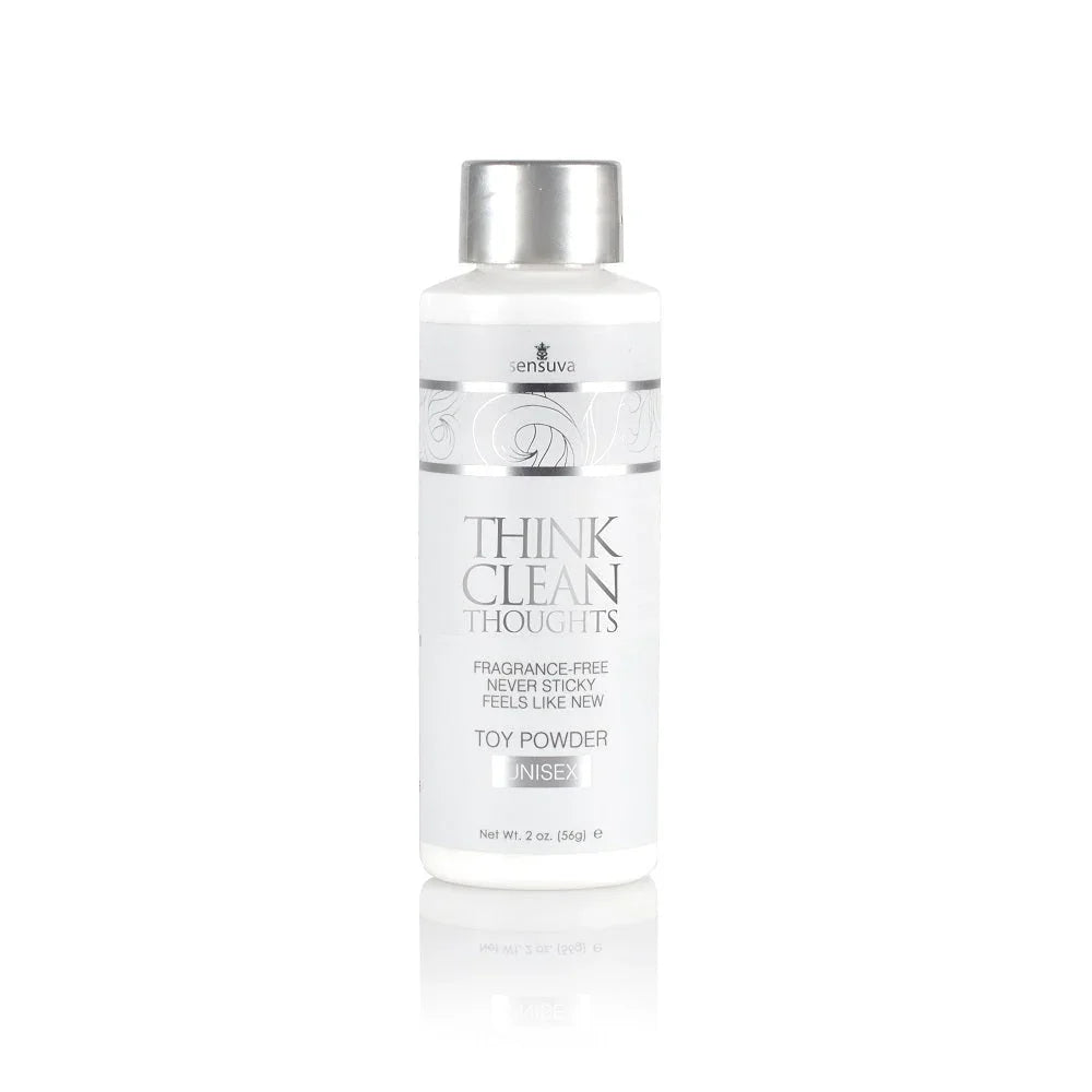 Sensuva Think Clean Thoughts Toy Powder 2 oz