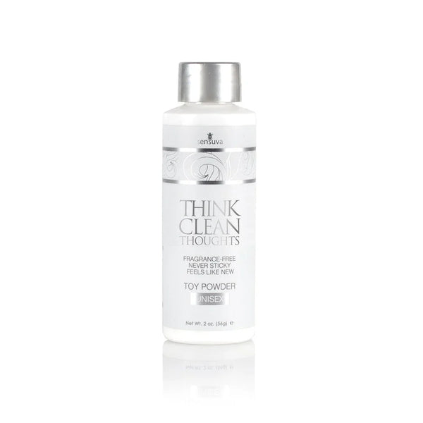 Sensuva Think Clean Thoughts Toy Powder 2 oz
