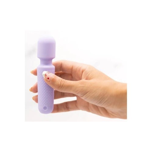 Tiny Wand Emojibator (Lavender Haze) – Sex toys NZ by Naughtyhut. Discreet delivery nationwide.