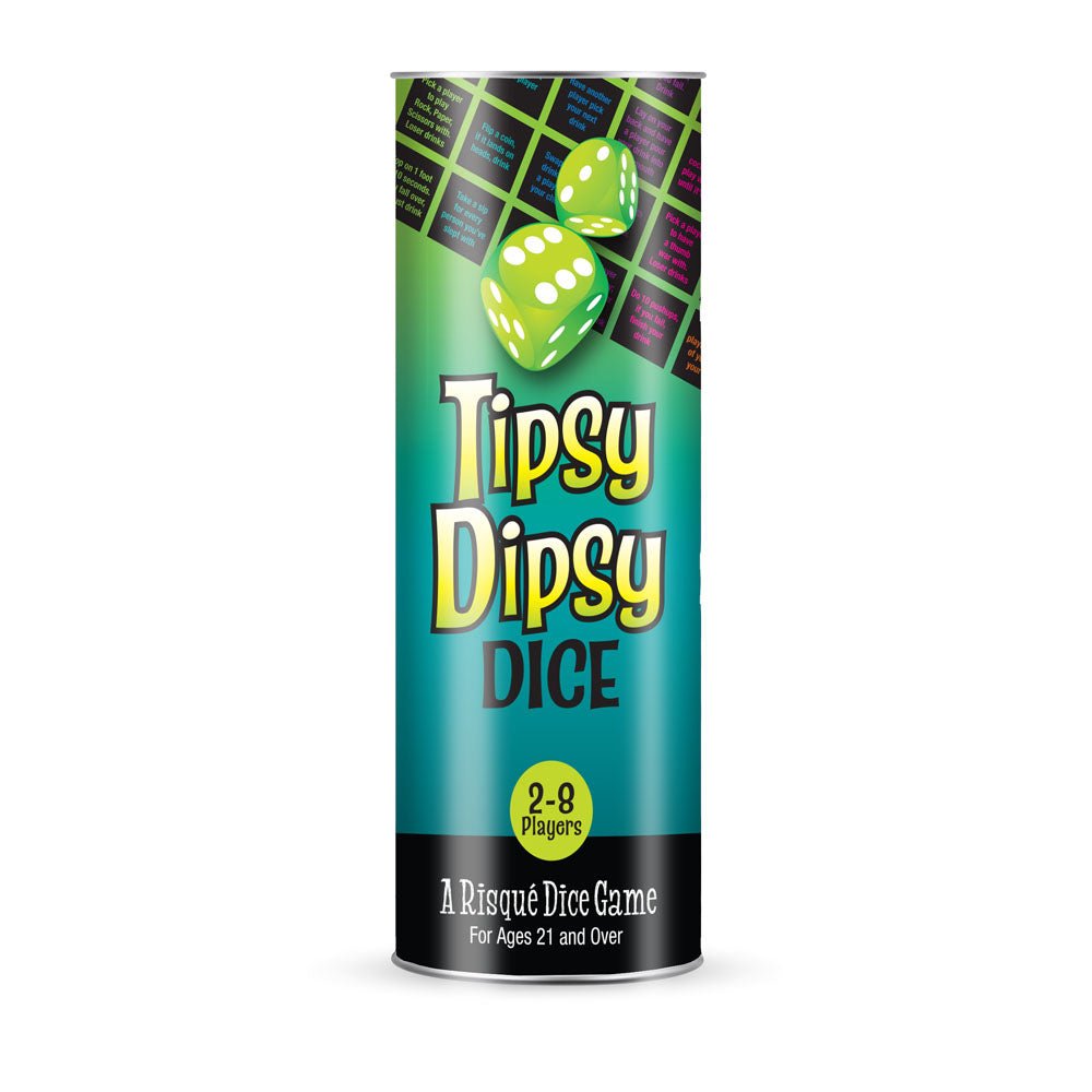 Buy Tipsy Dipsy Dice - Drinking Game for Parties – Naughtyhut NZ sex toys online. Discreet delivery & top brands.