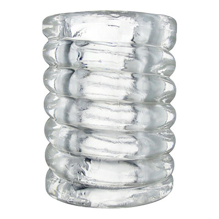 Trinity Spiral Ball Stretcher - Clear Ball Stretcher Ring – Sex toys NZ by Naughtyhut. Discreet delivery nationwide.