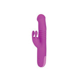 Buy Trio Thruster 9" Silicone 3 in 1 Rechargeable Rabbit Vibrator – Naughtyhut NZ sex toys online. Discreet delivery & top brands.