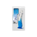 Buy Two Tone 6" PVC Dong in Clear/Blue (Without Balls) – Naughtyhut NZ sex toys online. Discreet delivery & top brands.