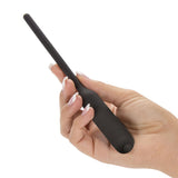Buy Ultimate Silicone Vibrating Urethral Dilator - Black Vibrating Urethral Sound – Naughtyhut NZ sex toys online. Discreet delivery & top brands.