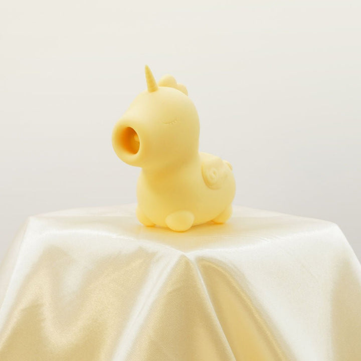Unihorn - Bean Blossom - Yellow USB Rechargeable Flicking Stimulator – Sex toys NZ by Naughtyhut. Discreet delivery nationwide.