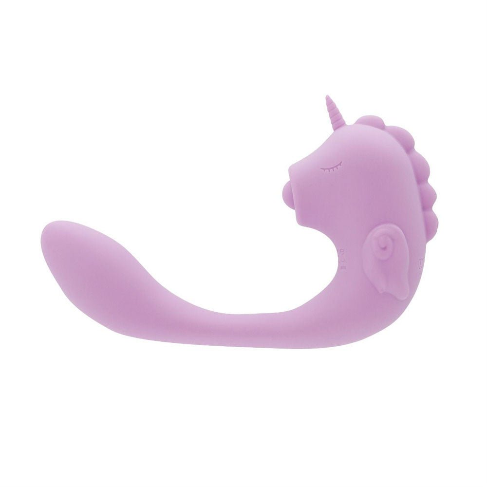 Buy Unihorn - C Horse - Marina Lilac - Lilac USB Rechargeable Dual Unicorn Vibrator – Naughtyhut NZ sex toys online. Discreet delivery & top brands.