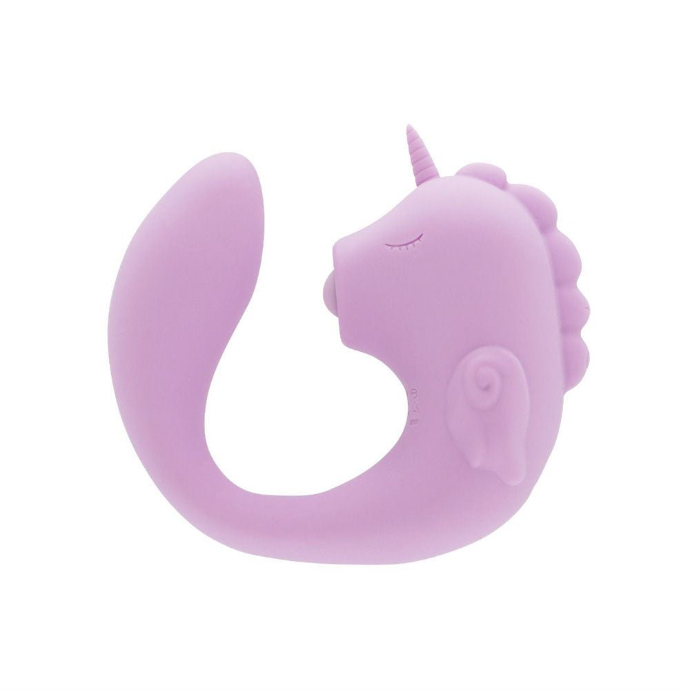 Buy Unihorn - C Horse - Marina Lilac - Lilac USB Rechargeable Dual Unicorn Vibrator – Naughtyhut NZ sex toys online. Discreet delivery & top brands.