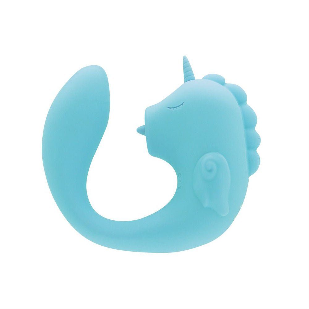 Buy Unihorn - C Horse - Ocean Peak - Ocean Peak USB Rechargeable Dual Unicorn Vibrator – Naughtyhut NZ sex toys online. Discreet delivery & top brands.