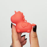 Buy Unihorn Mini - Peachy Pony - Peach USB Rechargeable Stimulator – Naughtyhut NZ sex toys online. Discreet delivery & top brands.