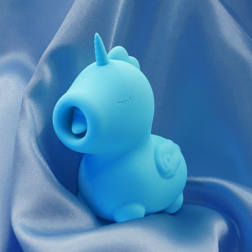 Unihorn - Mount'n Peak - Teal USB Rechargeable Flicking Stimulator – Sex toys NZ by Naughtyhut. Discreet delivery nationwide.