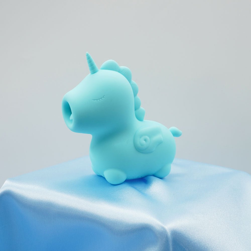 Unihorn - Mount'n Peak - Teal USB Rechargeable Flicking Stimulator – Sex toys NZ by Naughtyhut. Discreet delivery nationwide.