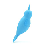 Buy Unihorn of the Sea - Neigh Mo - The Narwhal - Blue USB Rechargeable Dual Motor Stimulator – Naughtyhut NZ sex toys online. Discreet delivery & top brands.