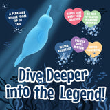 Buy Unihorn of the Sea - Neigh Mo - The Narwhal - Blue USB Rechargeable Dual Motor Stimulator – Naughtyhut NZ sex toys online. Discreet delivery & top brands.