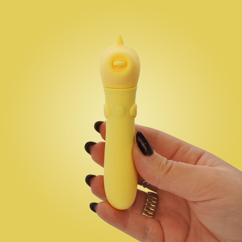 Buy Unihorn - USB Bullet - Bean Blossom - Yellow USB Rechargeable Vibrating Bullet – Naughtyhut NZ sex toys online. Discreet delivery & top brands.