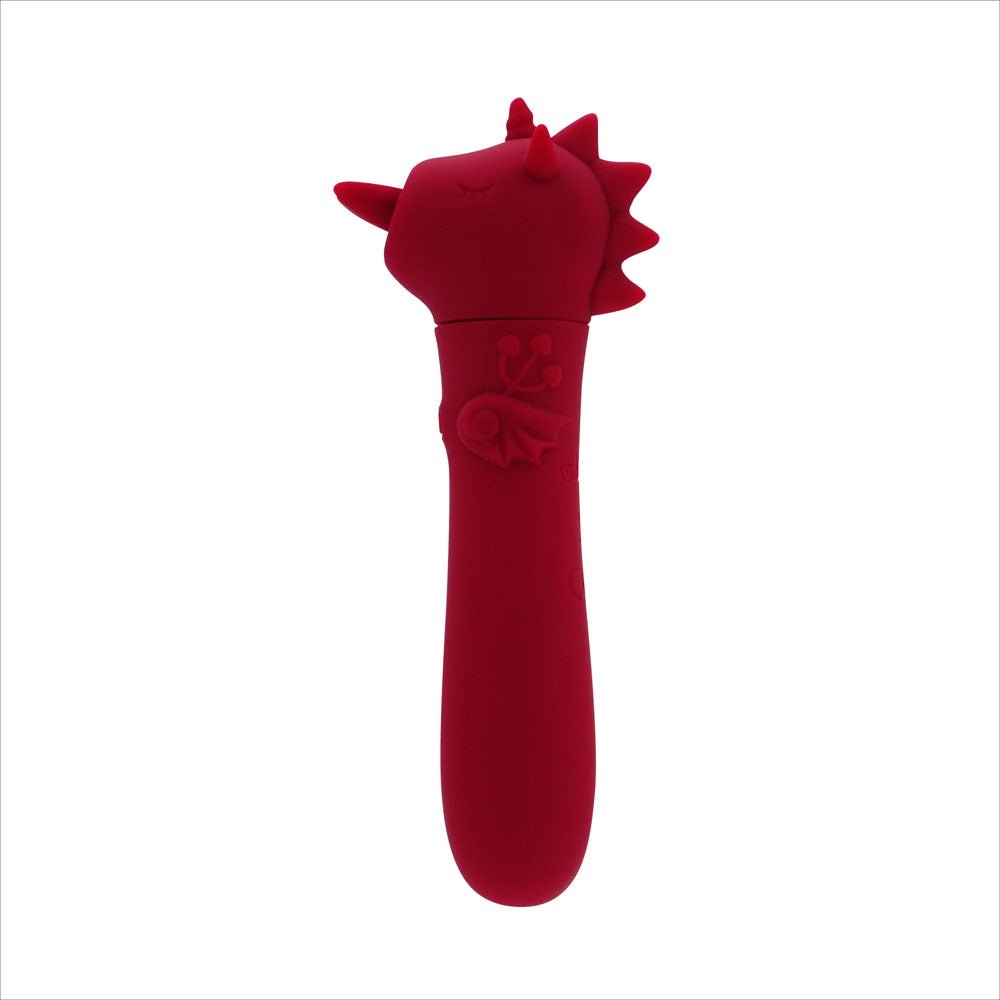 Buy Unihorn - USB Bullet - Blaze Diablo - Red USB Rechargeable Vibrating Bullet – Naughtyhut NZ sex toys online. Discreet delivery & top brands.