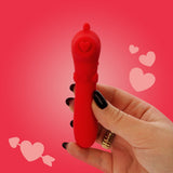 Buy Unihorn - USB Bullet - Cupid's Beau - Red USB Rechargeable Vibrating Bullet – Naughtyhut NZ sex toys online. Discreet delivery & top brands.