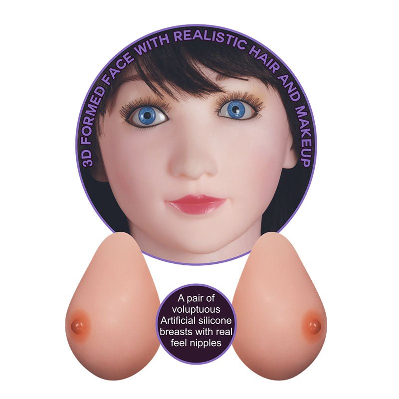 Buy Victoria Horny Boobie Doll - Inflatable Love Doll – Naughtyhut NZ sex toys online. Discreet delivery & top brands.