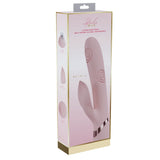 Buy VIVE Fronda - Pink - Pink 25 cm USB Rechargeable Tapping Rabbit Vibrator – Naughtyhut NZ sex toys online. Discreet delivery & top brands.