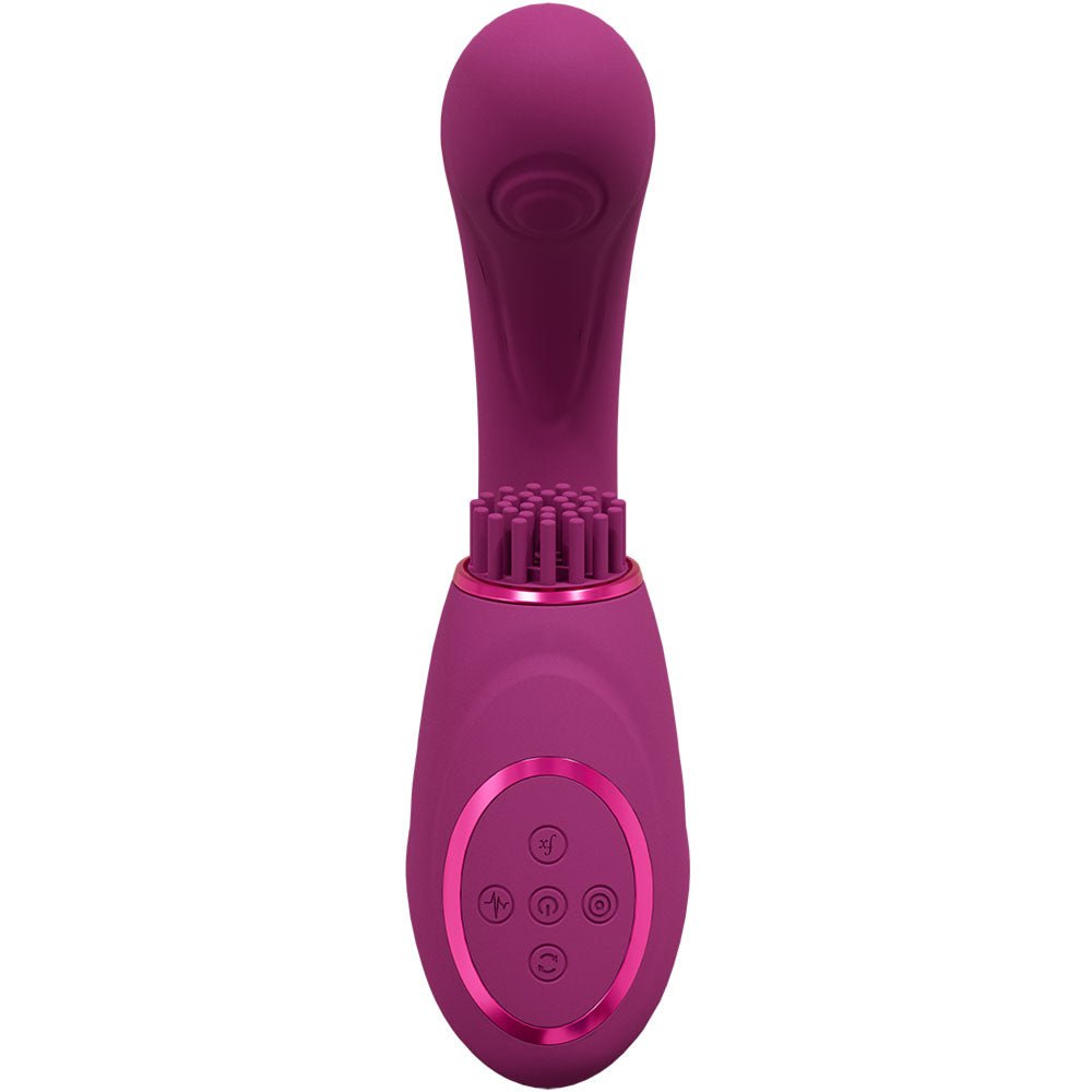 VIVE Gen - Pink - Pink USB Rechargeable Triple Motor Vibrator – Sex toys NZ by Naughtyhut. Discreet delivery nationwide.