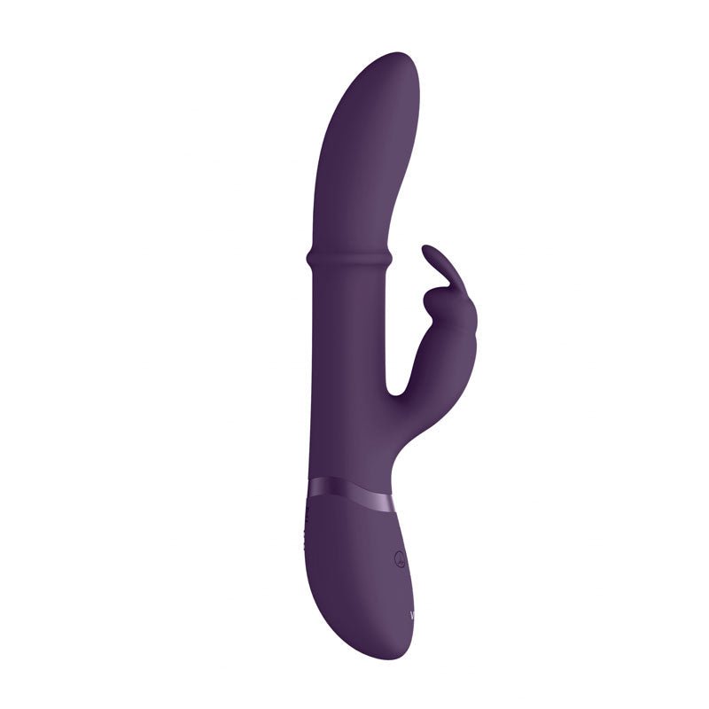 Vive Halo - Purple 24.5 cm USB Rechargeable Rabbit Vibrator – Sex toys NZ by Naughtyhut. Discreet delivery nationwide.