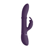 Buy Vive Halo - Purple 24.5 cm USB Rechargeable Rabbit Vibrator – Naughtyhut NZ sex toys online. Discreet delivery & top brands.
