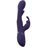 Buy VIVE Mika - Purple - Purple 23.2 cm USB Rechargeable Rabbit Vibrator with Flapping Shaft – Naughtyhut NZ sex toys online. Discreet delivery & top brands.