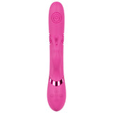 Buy VIVE Mimi - Pink - Pink 25 cm USB Rechargeable Vibrating & Tapping Rabbit Vibrator – Naughtyhut NZ sex toys online. Discreet delivery & top brands.