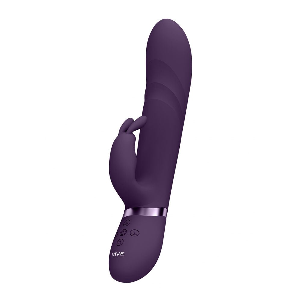 Buy VIVE Nari - Purple - Purple 24.1 cm USB Rechargeable Rabbit Vibrator – Naughtyhut NZ sex toys online. Discreet delivery & top brands.