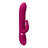 Buy VIVE Nari - Pink - Pink 24.1 cm USB Rechargeable Rabbit Vibrator – Naughtyhut NZ sex toys online. Discreet delivery & top brands.