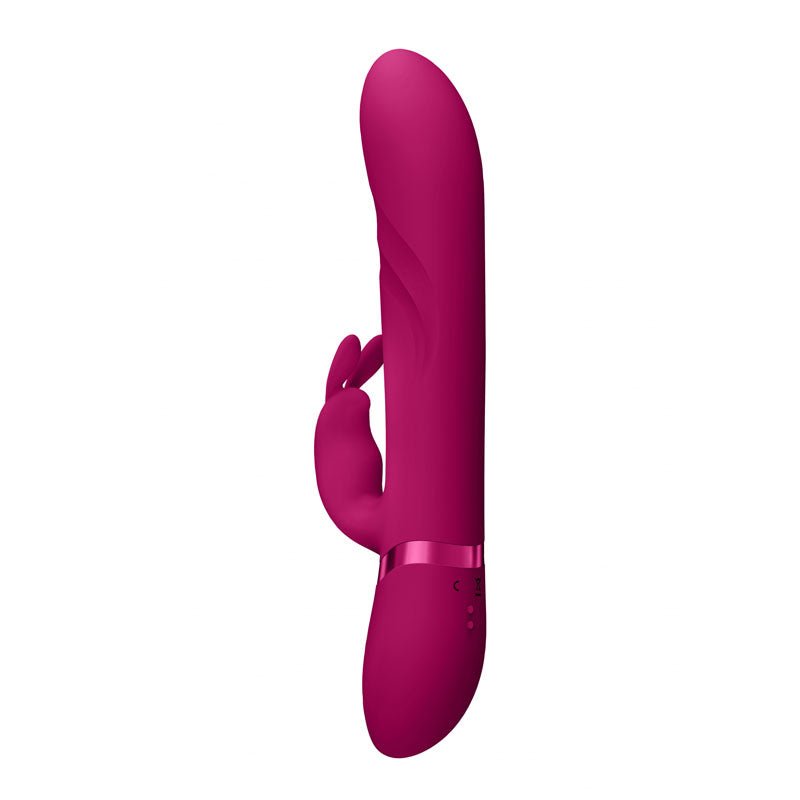Buy VIVE Nari - Pink - Pink 24.1 cm USB Rechargeable Rabbit Vibrator – Naughtyhut NZ sex toys online. Discreet delivery & top brands.