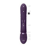 Buy VIVE Nari - Purple - Purple 24.1 cm USB Rechargeable Rabbit Vibrator – Naughtyhut NZ sex toys online. Discreet delivery & top brands.