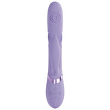 Buy VIVE Pallina - Purple - Purple 25 cm USB Rechargeable Tapping Rabbit Vibrator – Naughtyhut NZ sex toys online. Discreet delivery & top brands.