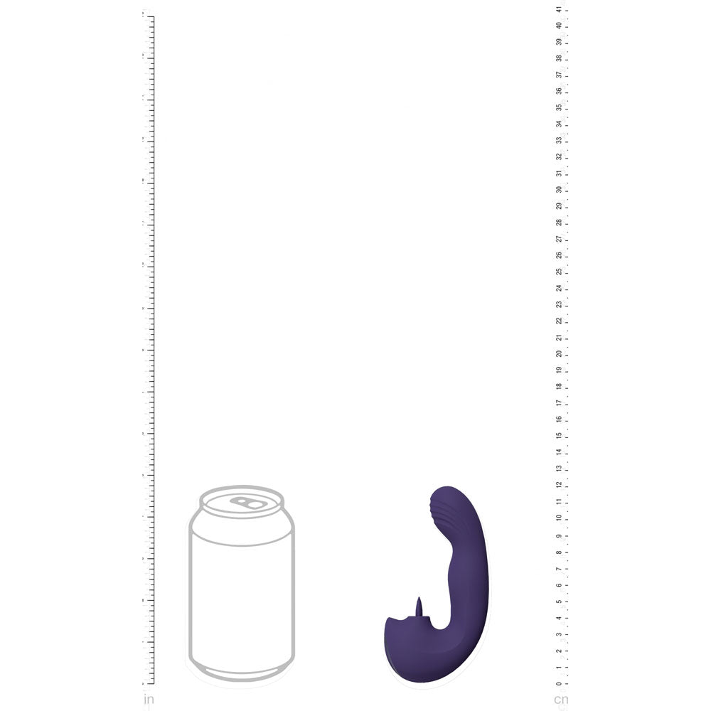 Buy VIVE Yumi - Purple - Purple USB Rechargeable Triple Motor Vibrator – Naughtyhut NZ sex toys online. Discreet delivery & top brands.