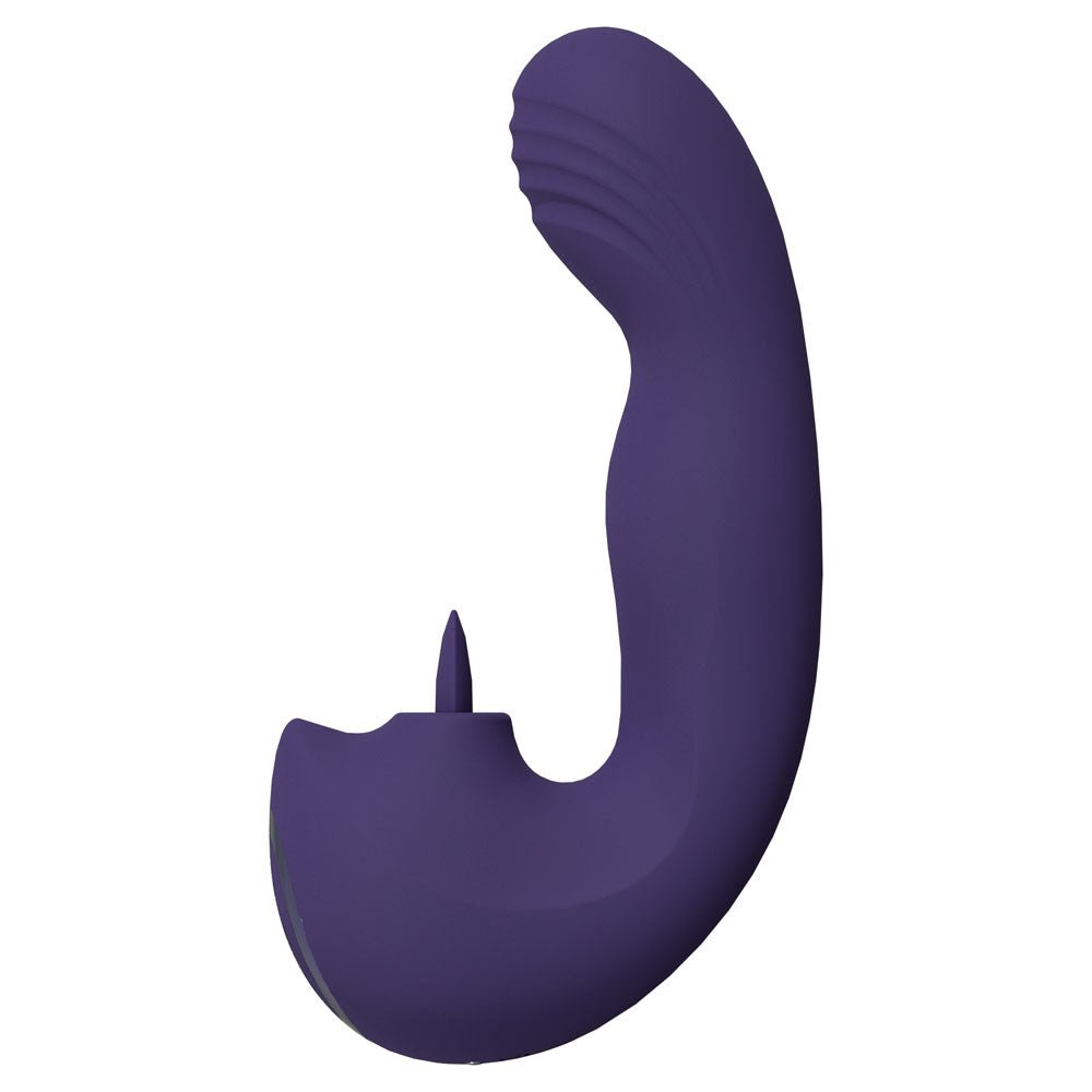 Buy VIVE Yumi - Purple - Purple USB Rechargeable Triple Motor Vibrator – Naughtyhut NZ sex toys online. Discreet delivery & top brands.