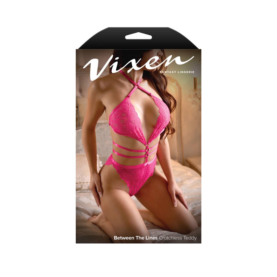 Buy VIXEN BETWEEN THE LINES - 1Size - Hot Pink - One Size – Naughtyhut NZ sex toys online. Discreet delivery & top brands.