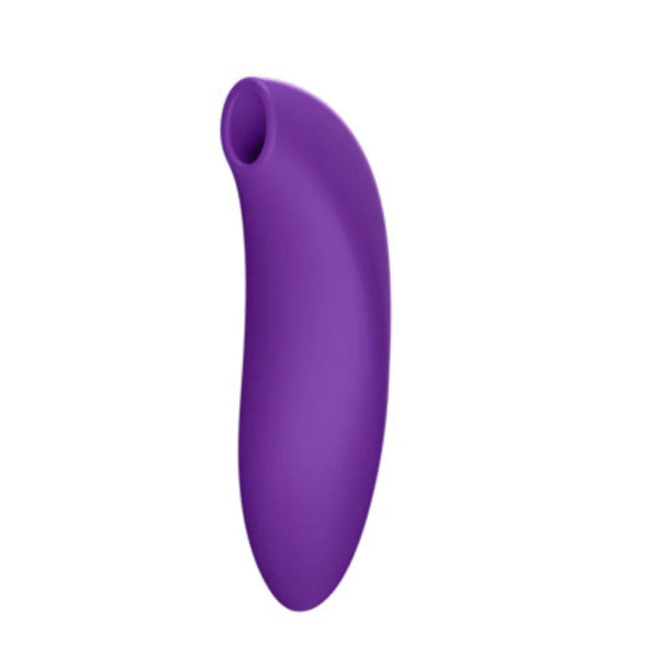 We-Vibe Melt 2 in Purple, curved pleasure-air stimulator, front view