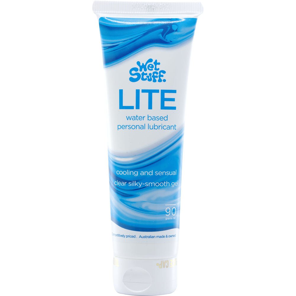 Wet Stuff Lite - 90g Tube - Water Based Lubricant - 90 gram Tube – Sex toys NZ by Naughtyhut. Discreet delivery nationwide.