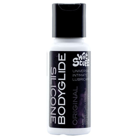 Buy Wet Stuff Original - 50g Disk Top - Silicone Lubricant - 50 gram Bottle – Naughtyhut NZ sex toys online. Discreet delivery & top brands.
