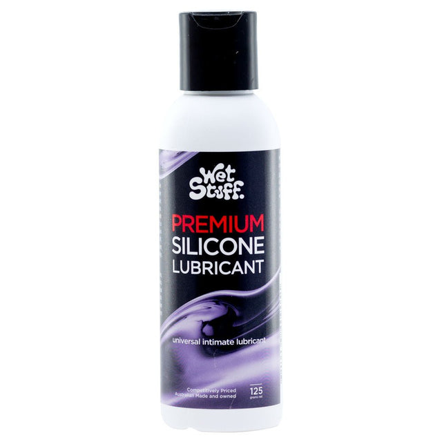 Buy Wet Stuff Premium - 125g Disk Top - Silicone Lubricant - 125 gram Bottle – Naughtyhut NZ sex toys online. Discreet delivery & top brands.