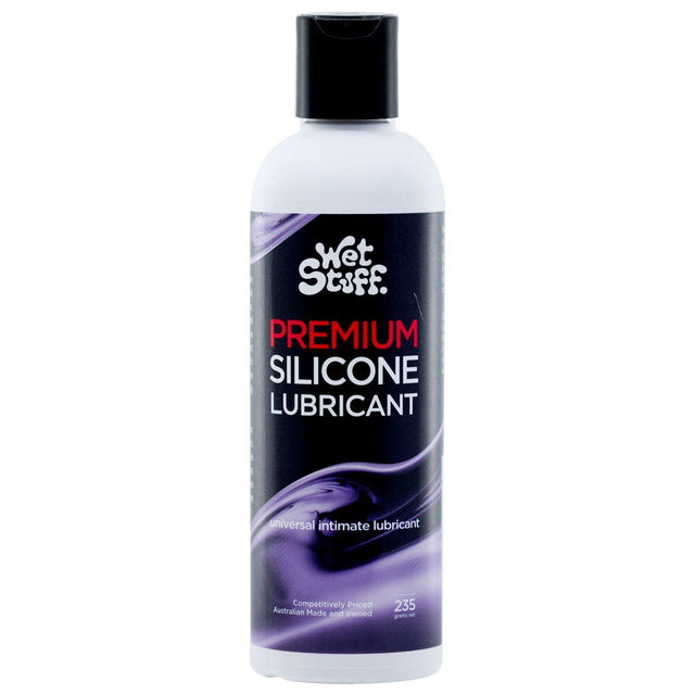 Buy Wet Stuff Premium - 235g Disk Top - Silicone Lubricant - 235 gram Bottle – Naughtyhut NZ sex toys online. Discreet delivery & top brands.