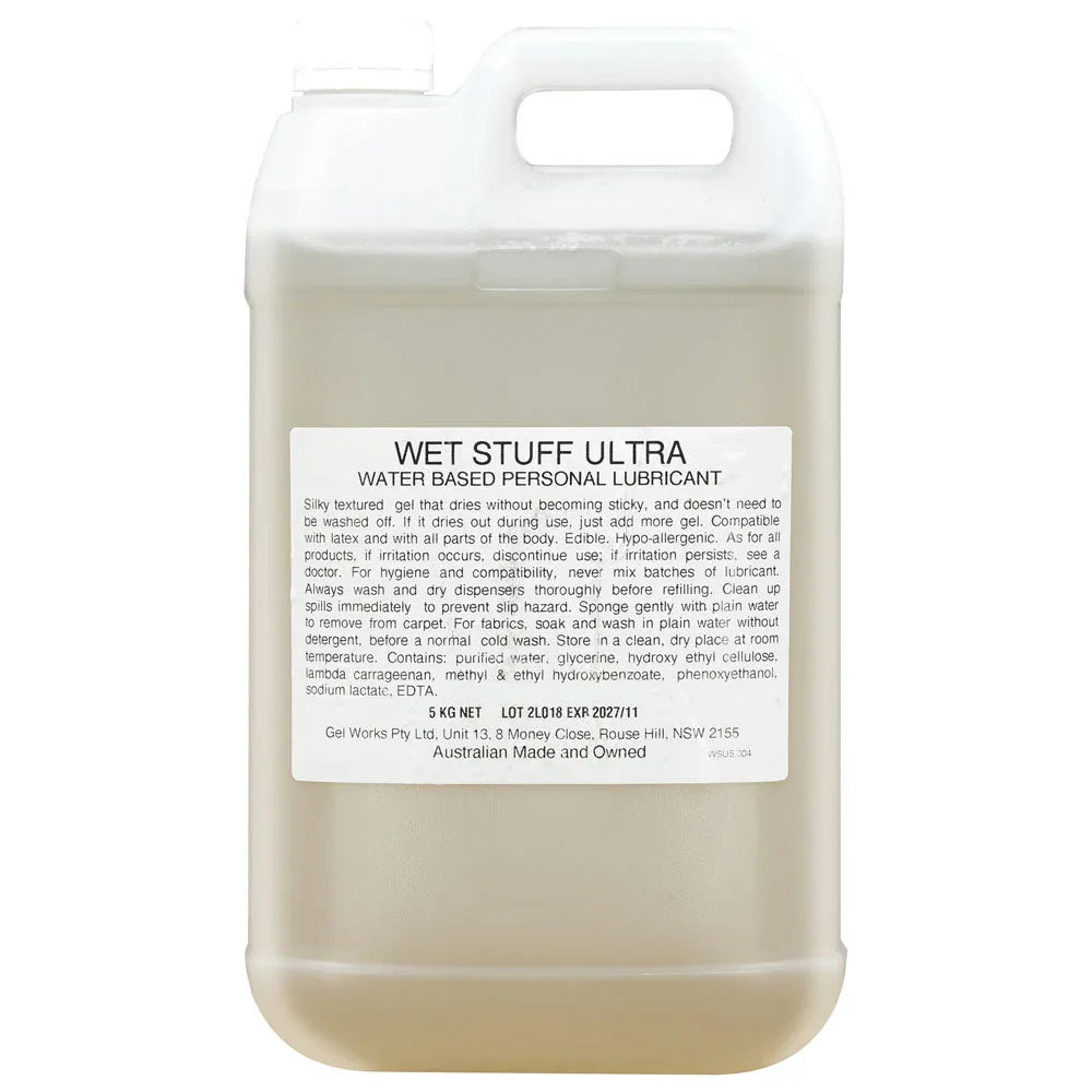 Wet Stuff Ultra 5 kg jerry can with white bulk label