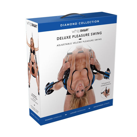 Buy WhipSmart Diamond Deluxe Pleasure Swing - Blue - Blue Love Swing – Naughtyhut NZ sex toys online. Discreet delivery & top brands.
