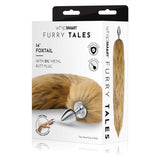 Buy WhipSmart Furry Tales 14 Inch Brown Fox Tail - Metal 6.3 cm Butt Plug with Brown Fox Tail – Naughtyhut NZ sex toys online. Discreet delivery & top brands.