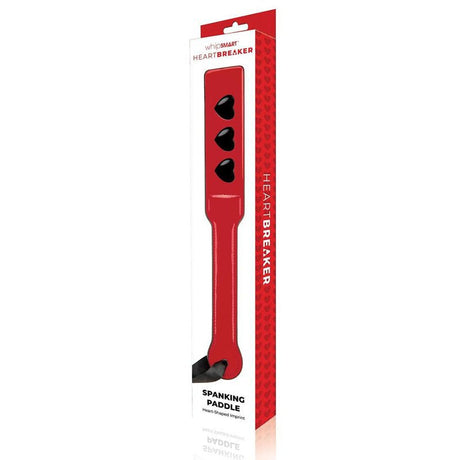 Buy WhipSmart Heartbreaker Spanking Paddle - Red Spanking Paddle – Naughtyhut NZ sex toys online. Discreet delivery & top brands.