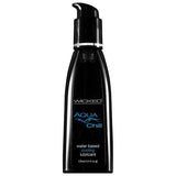Buy Wicked Aqua Chill - Cooling Water Based Lubricant - 120 ml (4 oz) Bottle – Naughtyhut NZ sex toys online. Discreet delivery & top brands.
