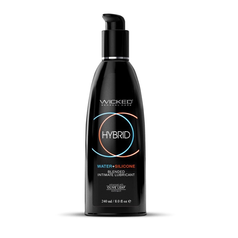 Wicked Hybrid - Water & Silicone Blended Lubricant - 240 ml Bottle – Sex toys NZ by Naughtyhut. Discreet delivery nationwide.