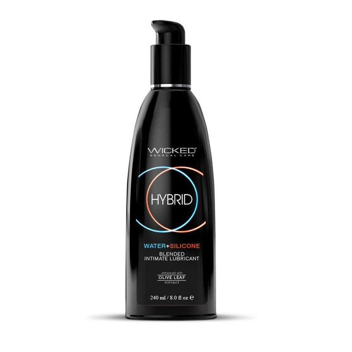 Wicked Hybrid - Water & Silicone Blended Lubricant - 240 ml Bottle – Sex toys NZ by Naughtyhut. Discreet delivery nationwide.