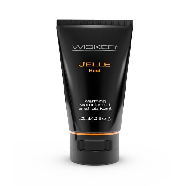 Wicked Jelle Heat - Warming Water Based Anal Lubricant - 120 ml (4 oz) Bottle – Sex toys NZ by Naughtyhut. Discreet delivery nationwide.