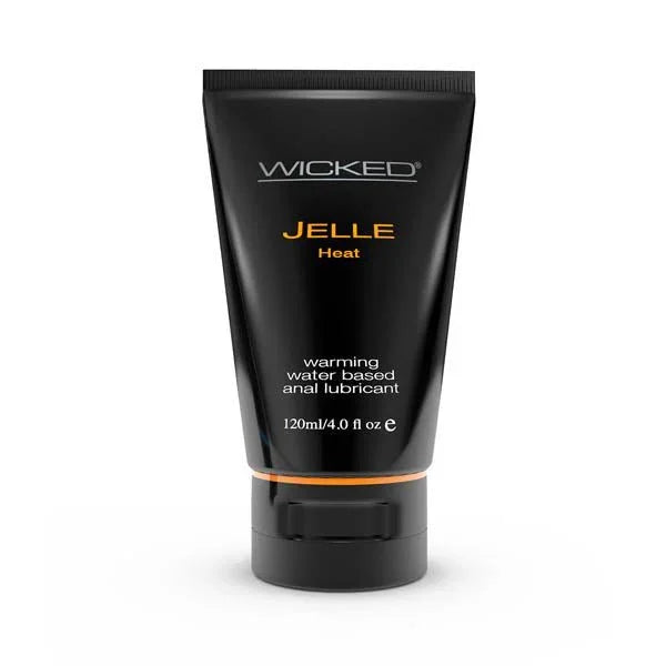 Wicked Jelle Heat - Warming Water Based Anal Lubricant - 120 ml (4 oz) Bottle – Sex toys NZ by Naughtyhut. Discreet delivery nationwide.